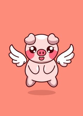 pig cute animal 