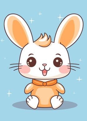 cute rabbit animal