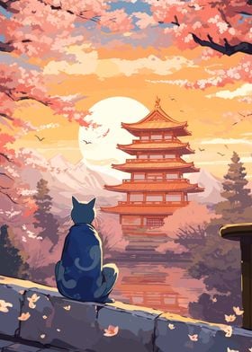 The Moon Night Cat Japan