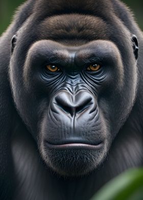 Gorilla close up