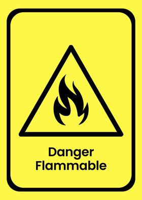 Danger Flammable