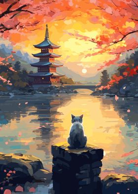 The Moon Night Cat Japan