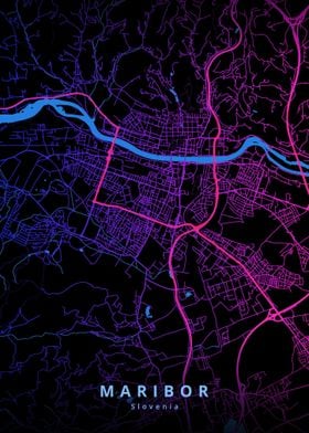 Maribor Slovenia Map