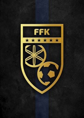 Kosovo Football Emblem