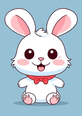 cute rabbit animal