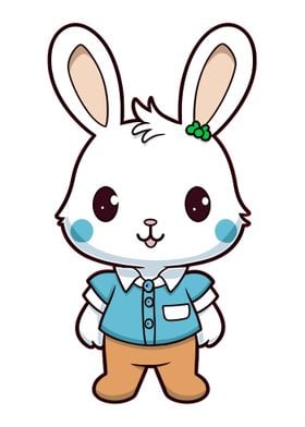 cute rabbit animal