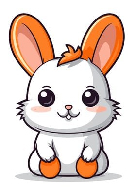 cute rabbit animal