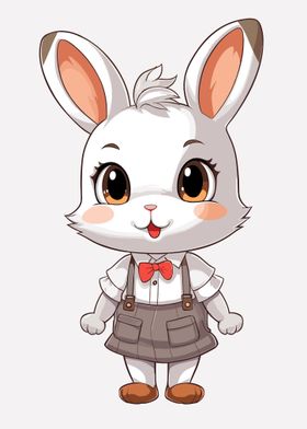 cute rabbit animal