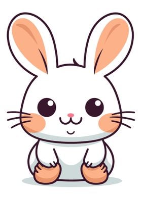 cute rabbit animal