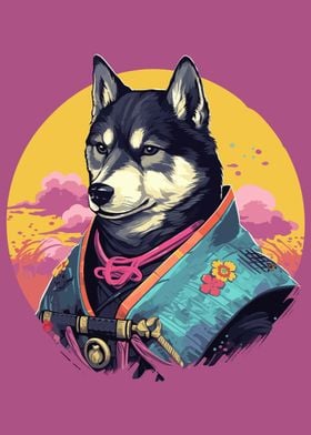 Dog Samurai Japanese