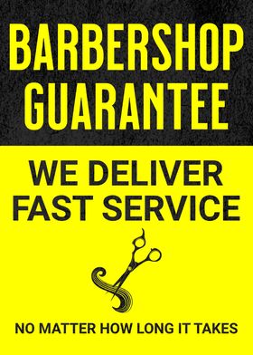 BARBERSHOP FAST YELLOW