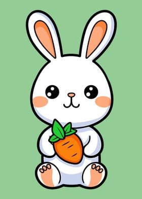 cute rabbit animal