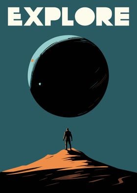 EXPLORE Space Poster