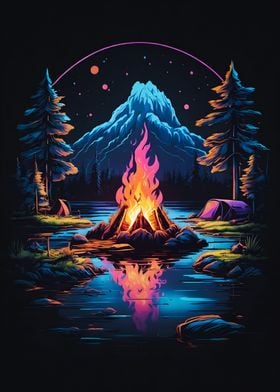 Campfire Camping