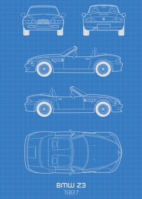 BMW Z3 Blueprint