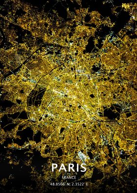 Paris City Map