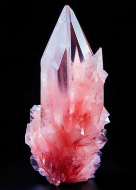 Rose Quartz Crystal 01