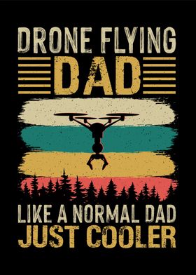 Drone flying dad