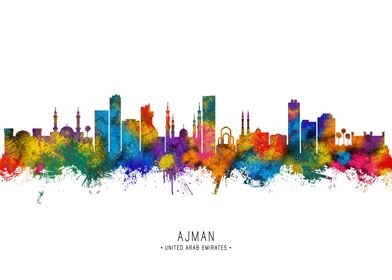 Ajman UAE Skyline