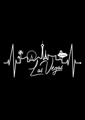 Las Vegas Skyline Love