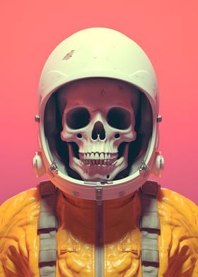 Skeleton astronaut