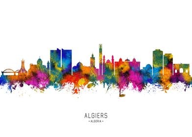 Algiers Algeria Skyline