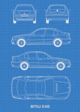 BMW E46 Blueprint