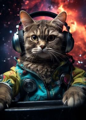 Cosmos Kitten DJ