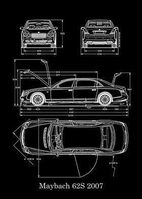 Maybach 62S 2007 