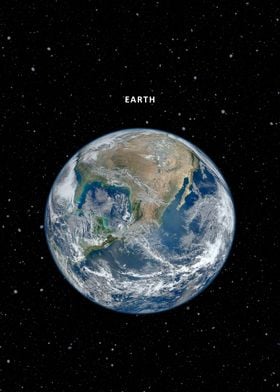 the earth poster