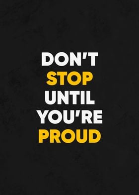 dont stop quotes motivated