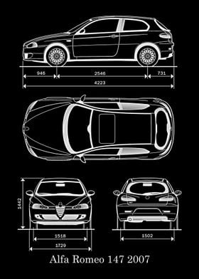 Alfa Romeo 147 2007 