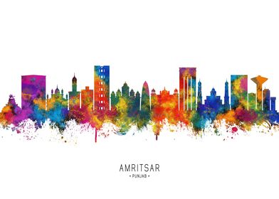 Amritsar Punjab Skyline