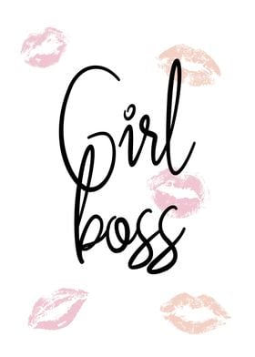 Girl Boss Kiss