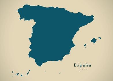 Spain map