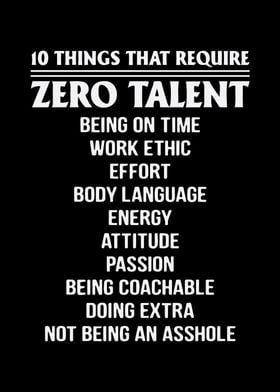 10 Things That Require