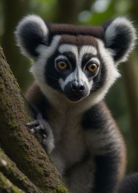 Lemur primates