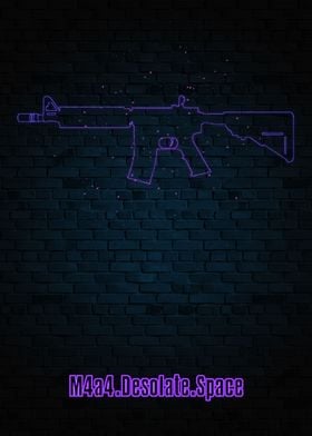 Gun neon fanart