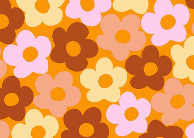 Retro Fall Daisies 3