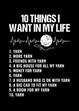 10 Things I Want In MyLife