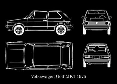 Volkswagen Golf MK1 1975 