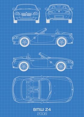BMW Z4 Blueprint