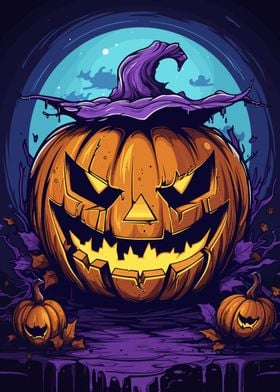 Pumpkin Halloween Vibes