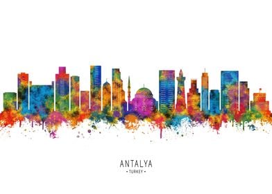 Antalya Turkey Skyline