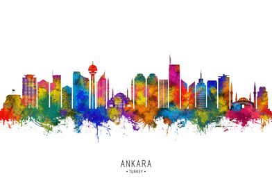 Ankara Turkey Skyline