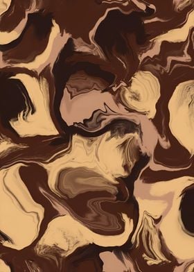 Coffee Marble Background