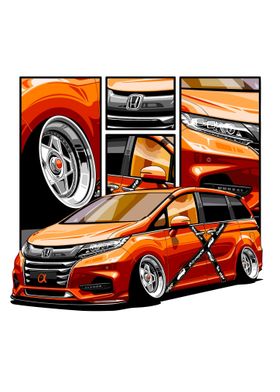 Orange Car