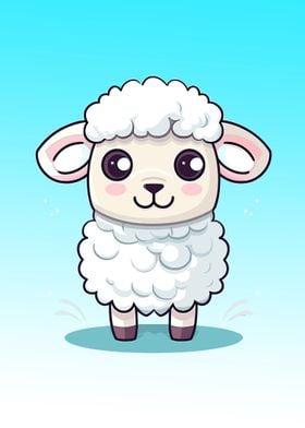 cute sheep animal 
