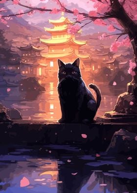 The Moon Night Cat Japan