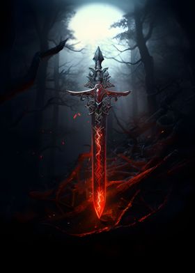 Bloodcursed Sword